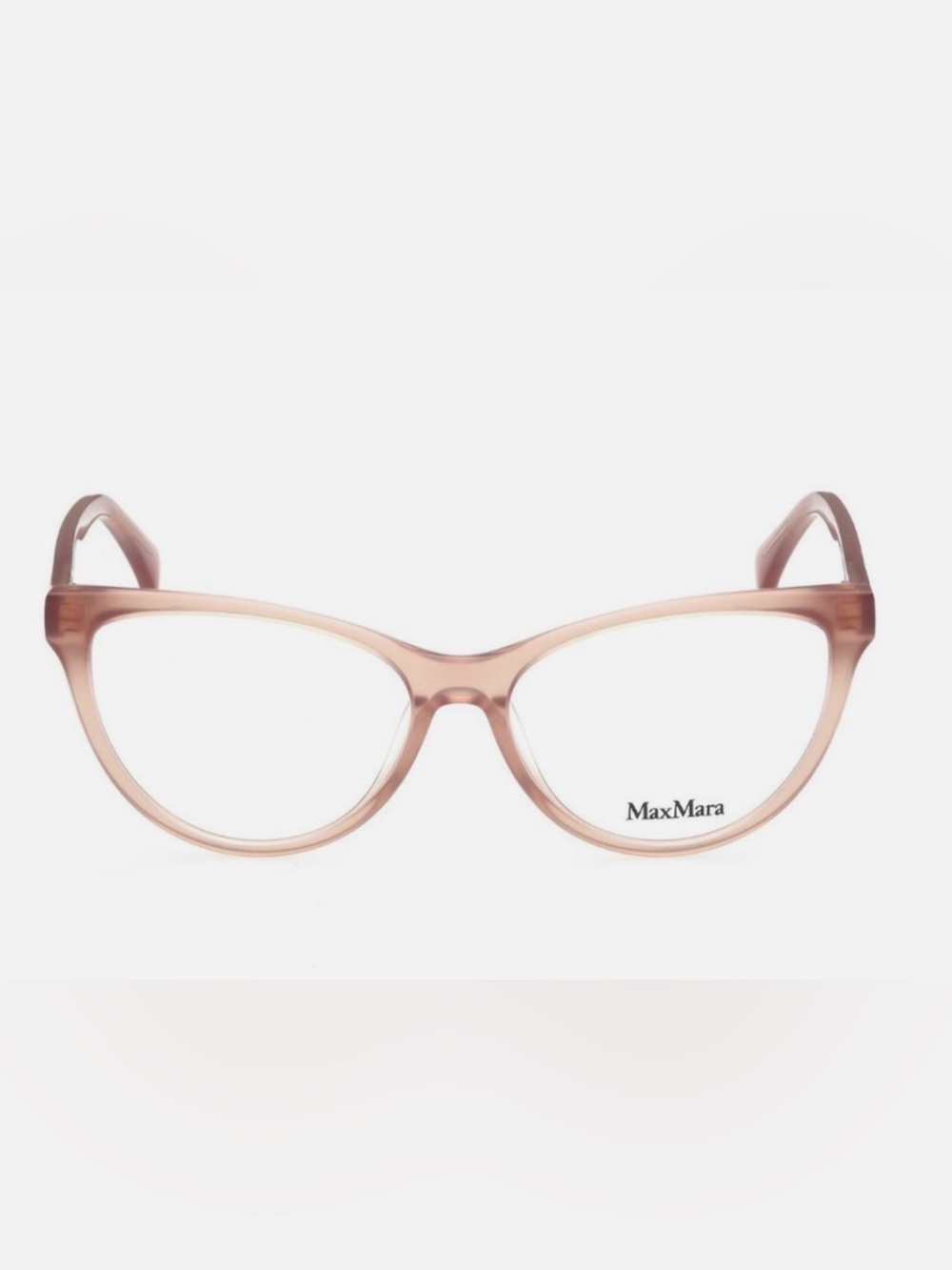 MaxMara Cat Eye Glasses prescription frame MM5011 072 Peach 55 mm optical